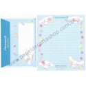 Ano 2010. Conjunto de Papel de Carta Cinnamoroll Shopping1 Sanrio