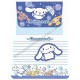 Ano 2004. Conjunto de Papel de Carta Cinnamoroll Umbrella Sanrio