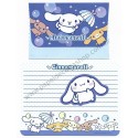 Ano 2004. Conjunto de Papel de Carta Cinnamoroll Umbrella Sanrio