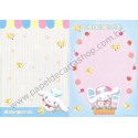 Ano 2004. Kit 2 Papéis de Carta AVULSOS Cinnamoroll Party Sanrio