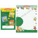 Ano 2012. Conjunto de Papel de Carta Keroppi GENKI Sanrio