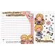 Ano 2011. Kit 4 Conjuntos de Papel de Carta Patty & Jimmy Good Friends 4AZ Sanrio