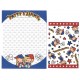 Ano 2011. Kit 4 Conjuntos de Papel de Carta Patty & Jimmy Good Friends 4AZ Sanrio