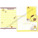 Ano 2003. Conjunto de Papel de Carta PomPomPurin DUPLA Sanrio