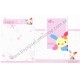 Ano 2003. Conjunto de Papel de Carta USAHANA DUPLA Sanrio