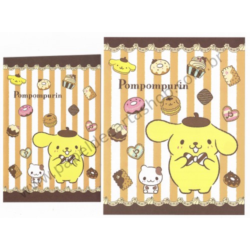 Ano 2015. Conjunto de Papel de Carta Pompompurin CMA Sanrio