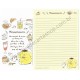 Ano 2016. Conjunto de Papel de Carta Pompompurin Sweets CAM - Sanrio