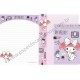 Ano 2016. Kit 2 Conjuntos de Papel de Carta My Melody Pretty Sanrio