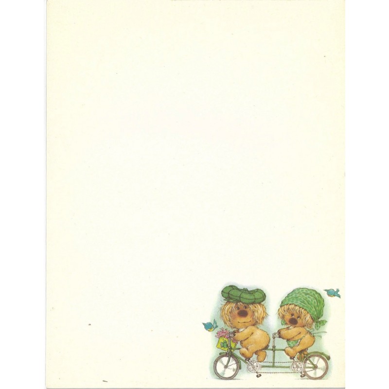 Papel de Carta Antigo Importado Woofit 4