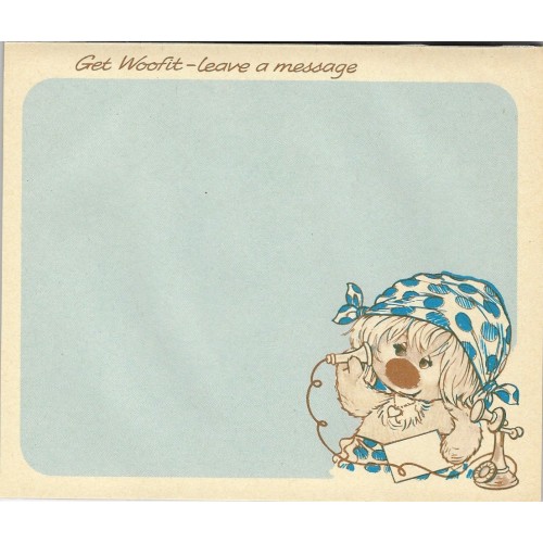 Papel de Carta Antigo Importado P Woofit 6