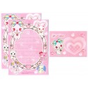 Ano 2013. Conjunto de Mini-Papel de Carta JEWELPET2 - Sanrio