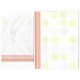 Conjunto de Papel de Carta Importado Color Dots KIKY Indonésia