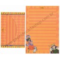 Conjunto de Papel de Carta ANTIGO VINTAGE Hunchback Notre Dame CLA