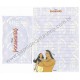 Conjunto de Papel de Carta ANTIGO Personagens Disney Pocahontas II