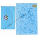 Conjunto de Papel de Carta ANTIGO Personagens Disney Daisy CAZ