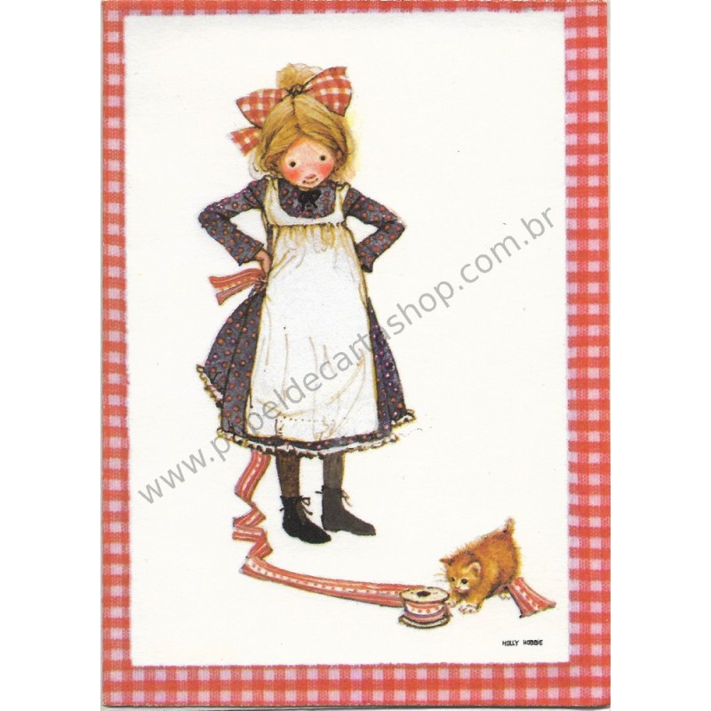 Notecard ANTIGO Holly Hobbie CXD