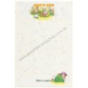 Papel de Carta AVULSO Antigo (Vintage) Tiny Candy Hide'n Seek Amarelo - Victoria Fancy Gakken