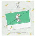 Capa & Conjunto de Papel de Carta Vintage Bunny CVD Victoria Fancy