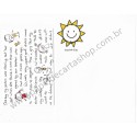 Conjunto de Papel de Carta Antigo (Vintage) Chocolate Kids