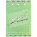 Conjunto de Papel de Carta Antigo Kewpie Pretty Pretty