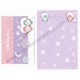 Ano 2008. Conjunto de Papel de Carta Little Twin Stars Winter Stars2 Sanrio