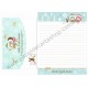 Ano 2007. Conjunto de Papel de Carta Little Twin Stars White Snow Sanrio