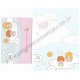 Ano 2005. Conjunto de Papel de Carta Little Twin Stars C Baby Star Sanrio