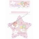 Ano 2009. Kit 2 Conjuntos de Papel de Carta Little Twin Stars Stars Sanrio