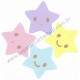 Ano 2009. Kit 2 Conjuntos de Papel de Carta Little Twin Stars Stars Sanrio