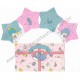 Ano 1976. Conjunto de Papel de Carta Little Twin Stars Christmas Sanrio Japan