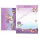 Ano 2003. Conjunto de Papel de Carta Kiki & Lala Hokkaido Sanrio