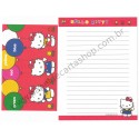 Ano 1999. Conjunto de Papel de Carta Hello Kitty Colors Sanrio