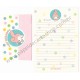 Ano 1976. Conjunto de Papel de Carta My Melody Tender Treats Antigo Sanrio