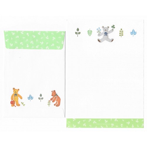 Ano 1995. Conjunto de Papel de Carta Honeyfield CBR Sanrio