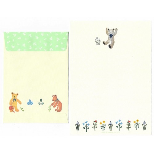 Ano 1995. Conjunto de Papel de Carta Honeyfield CAZ Sanrio