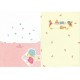 Ano 1984. Conjunto de Papel de Carta Softsong Avenue Vintage Sanrio