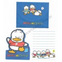 Ano 1993. Conjunto de Mini-Papel de Carta Ahiru No Pekkle Vintage Sanrio