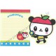 Ano 2006. Conjunto de Papel de Carta Pandapple Sanrio