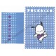 Ano 2000. Conjunto de Papel de Carta Pochacco Blue Star Vintage Sanrio