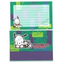 Ano 1998. Conjunto de Papel de Carta Pochacco CVD Vintage P Sanrio