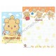 Ano 2005. Conjunto de Papel de Carta CHI*BI*MA*RU Dupla Sanrio