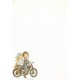 Papel de Carta Antigo SPACK Julie Pop - Motocicleta