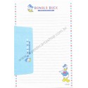 Conjunto de Papel de Carta Vintage Disney Donald Duck Have a Nice Day