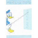 Conjunto de Papel de Carta Vintage Disney Donald Duck CXZ