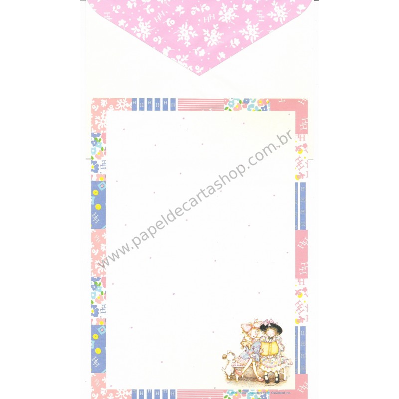 Conjunto de Papel de Carta Holly Hobbie HH CRS