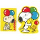 Conjunto de Papel de Carta Snoopy CAM Balloons Vintage Hallmark Japan