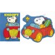 Conjunto de Papel de Carta Snoopy CAZ CAR Vintage Hallmark Japan