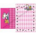 Ano 1997. Conjunto de Papel de Carta Spottie Dottie Soda Shoppe Sanrio