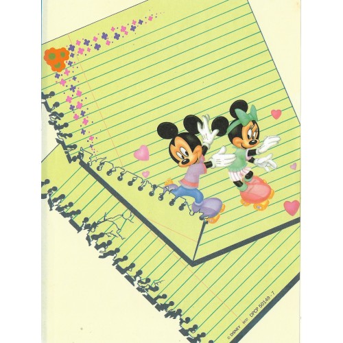 Papel de Carta Antigo Disney M&M - Best Cards