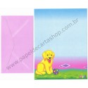 Conjunto de Papel de Carta Antigo Importado Lisa Frank (CPK)